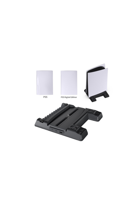 خنک کننده و شارژر دسته PS5/PS5 Slim دابی TP5-0593S
