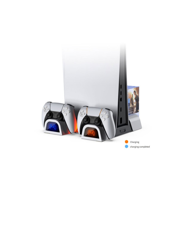  خنک کننده و شارژر دسته PS5/PS5 Slim/PS5 Pro دابی TP5-3536D
